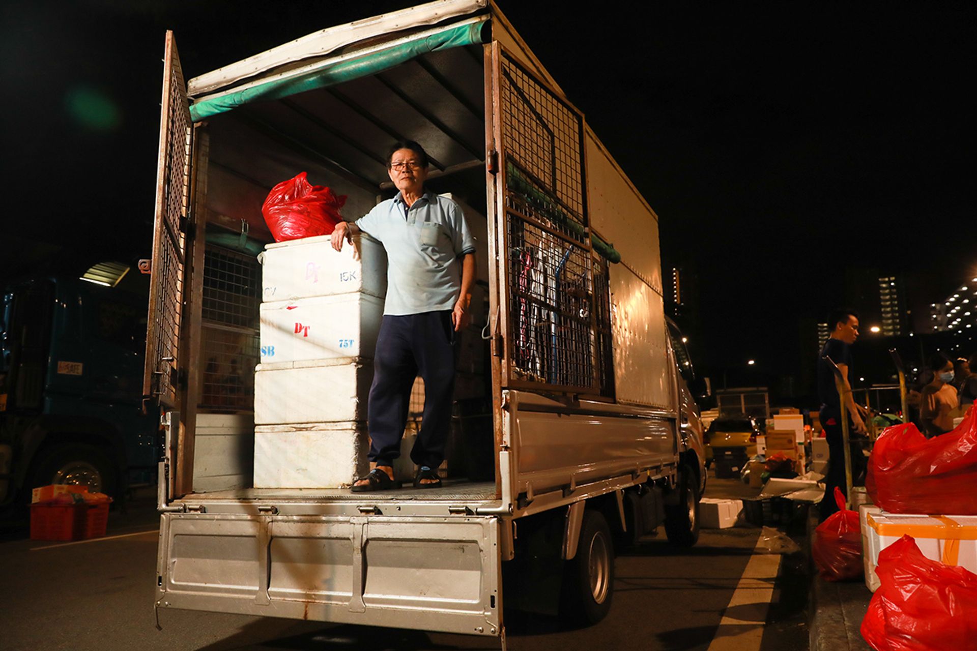 Mr Lee Thiang Huat, 65, runs a vegetable delivery service. He plans to retire after the market closes.