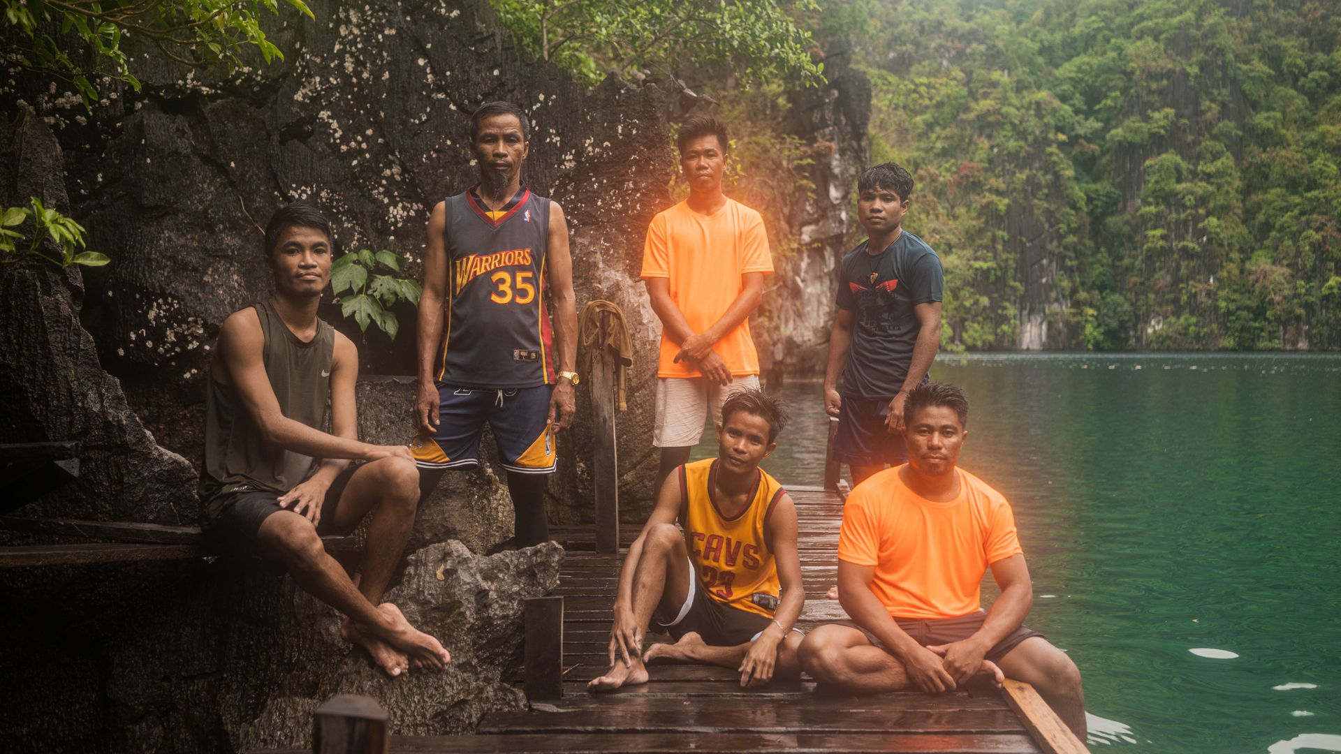 The Tagbanua lifeguards consider themselves the guardians of Kayangan Lake, a sacred site for their tribe. PHOTO: VINA SALAZAR
