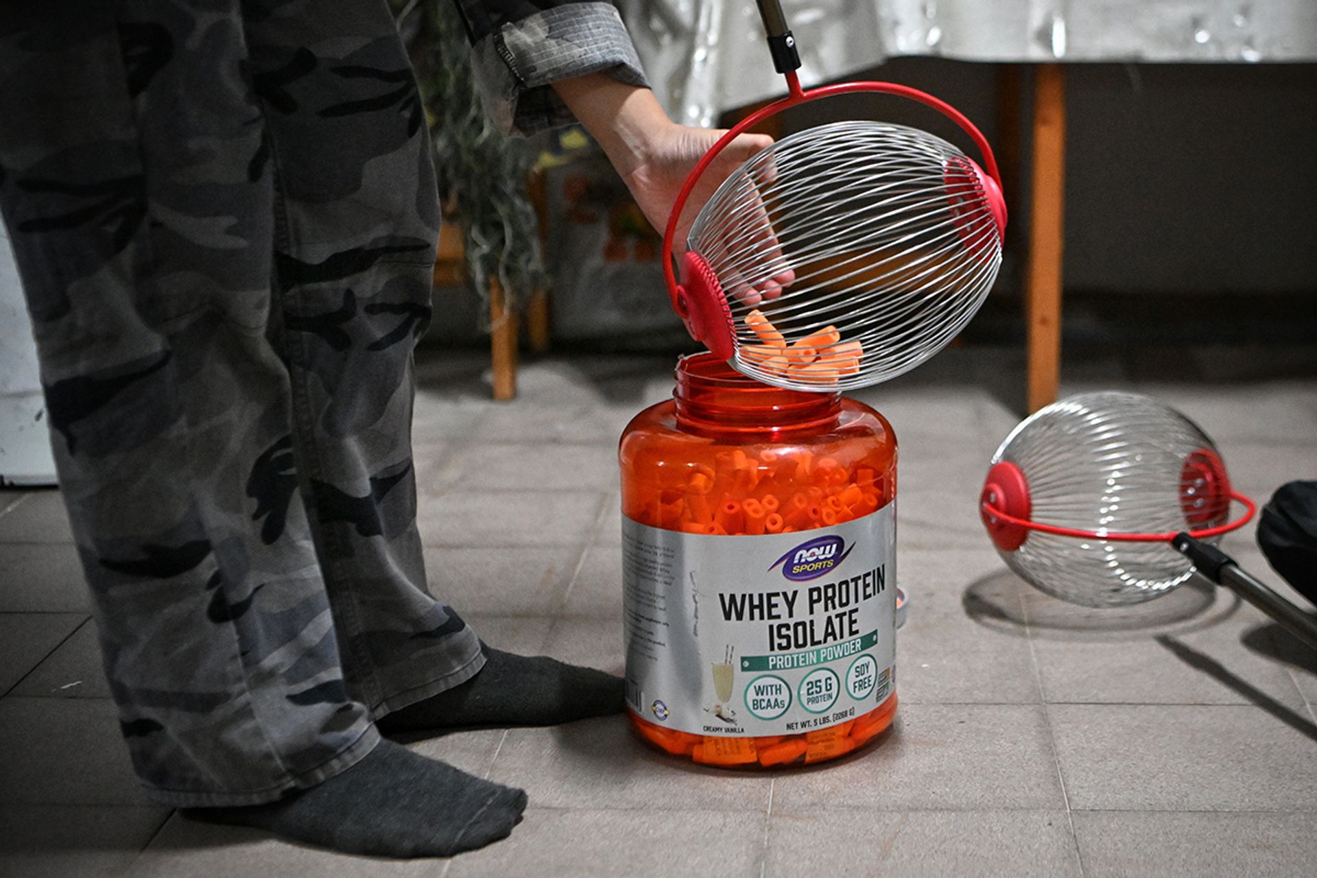 To speed up the clearing of stray darts, the members use a dart roller they bought online. This nifty tool makes the task less time-consuming and more efficient.