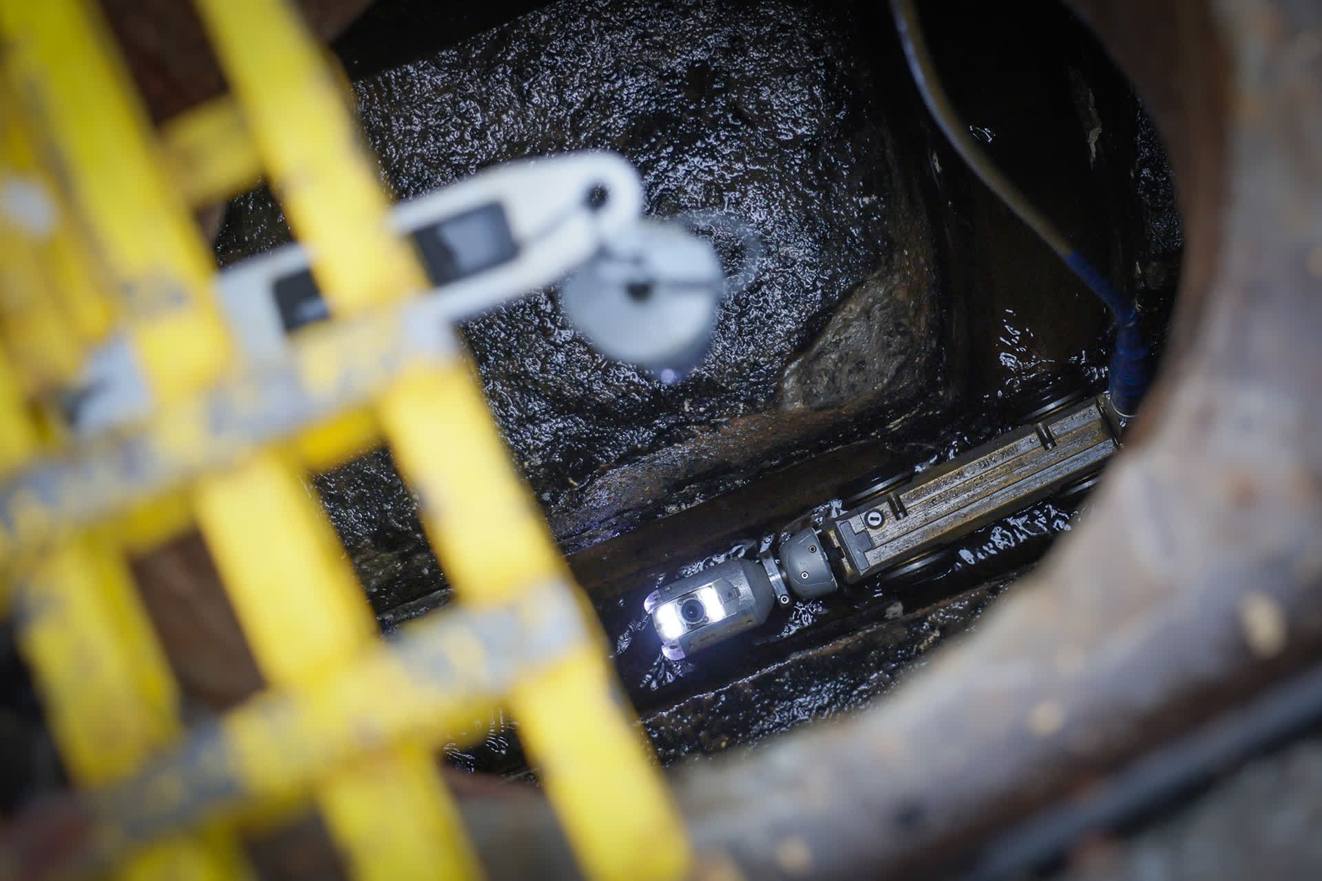 They are safer, more efficient and more thorough in their inspections of the sewers. The CCTV footage is also recorded for subsequent review.