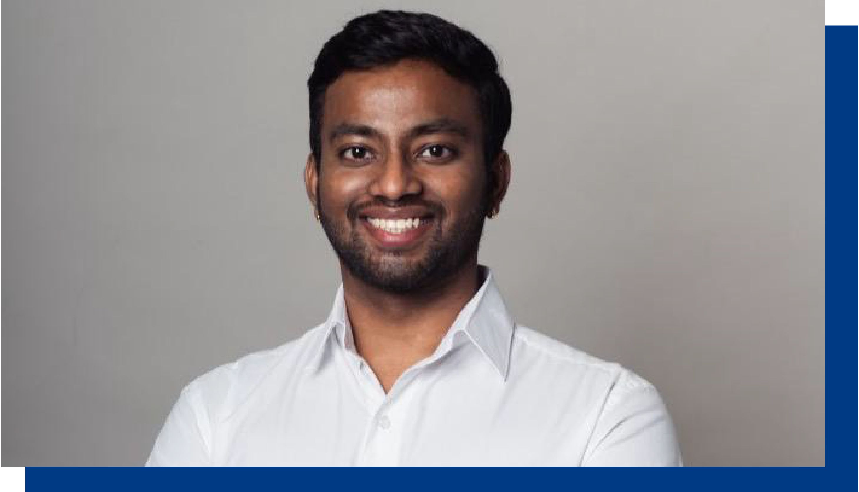 Mr Amirthan Venkat, 29, MBA student