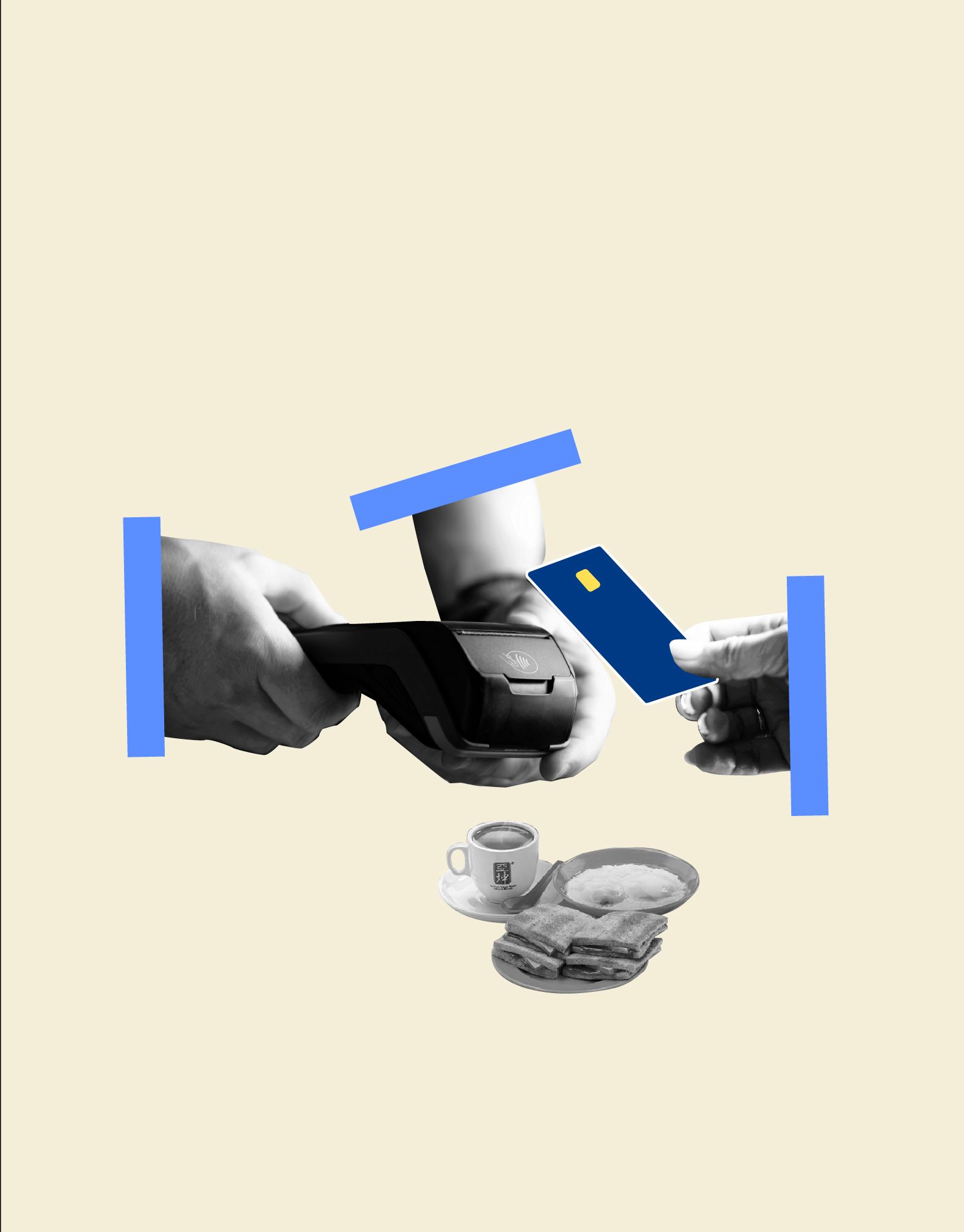 Cards are the default for daily purchases.