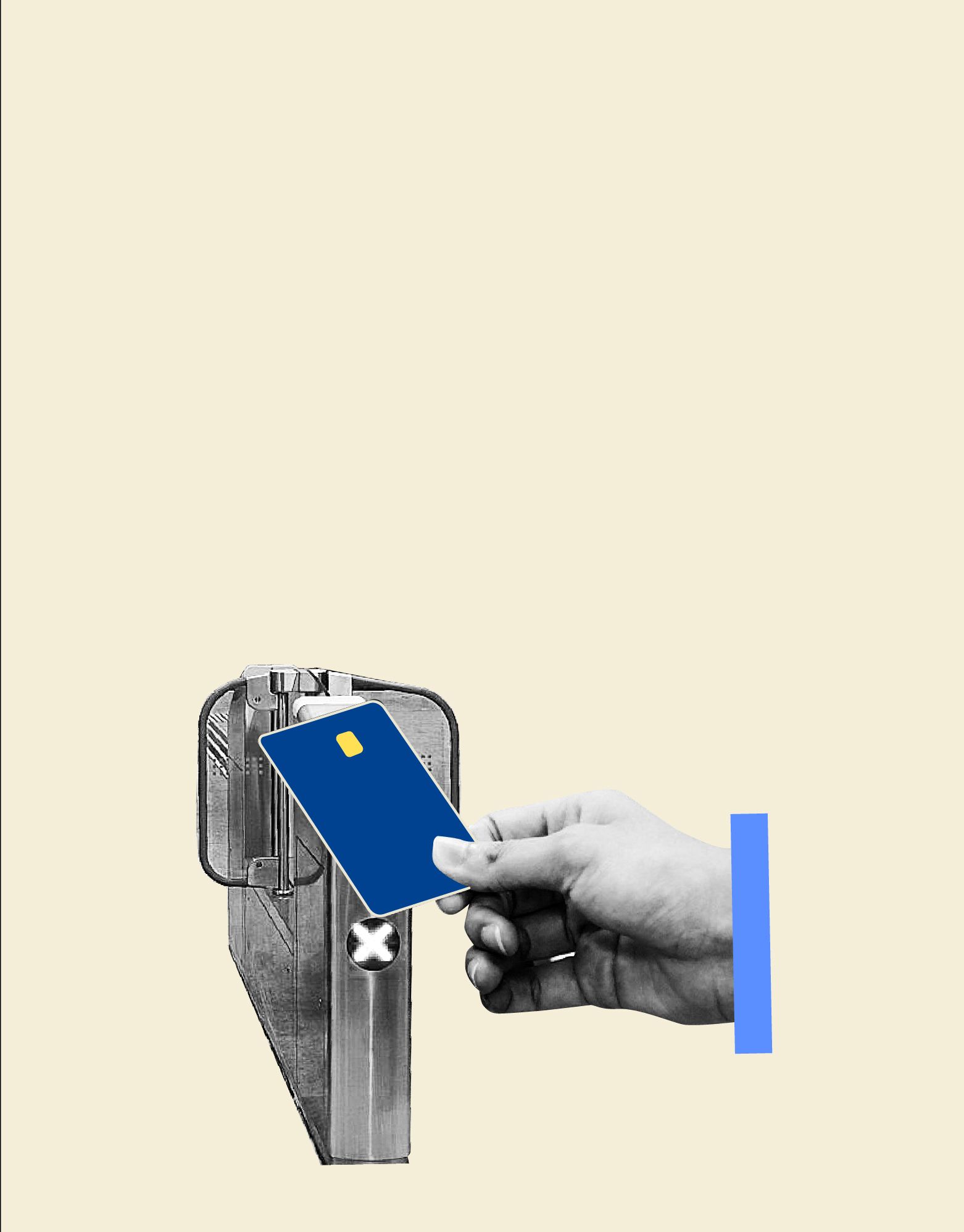 Cards are the go-to for public transport