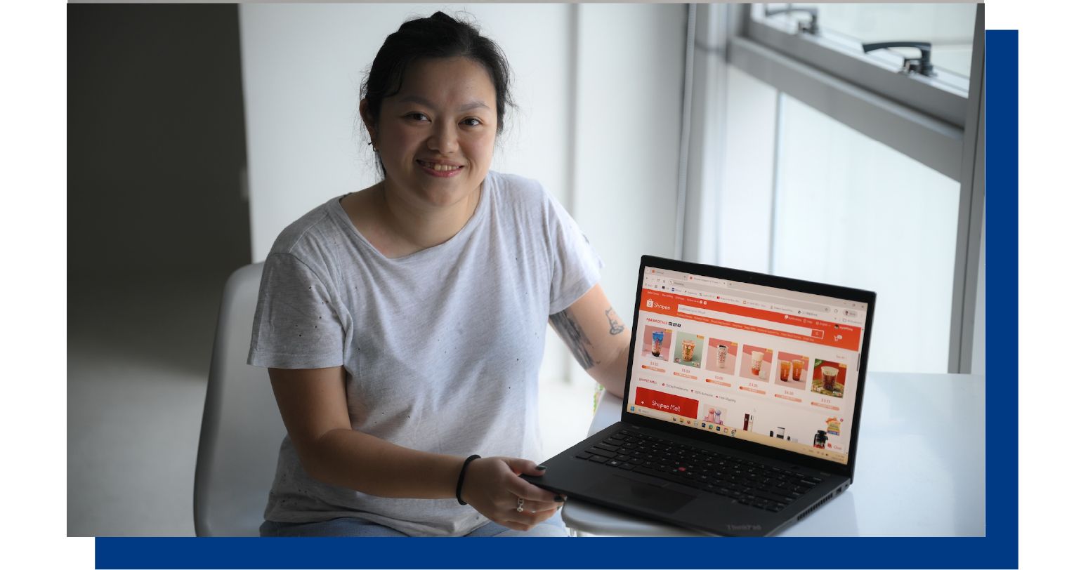 Ms Myra Kheng, 31, communications manager.