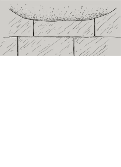 An illustration of Eileen sleeping with a towel covering her eyes at Changi Airport.