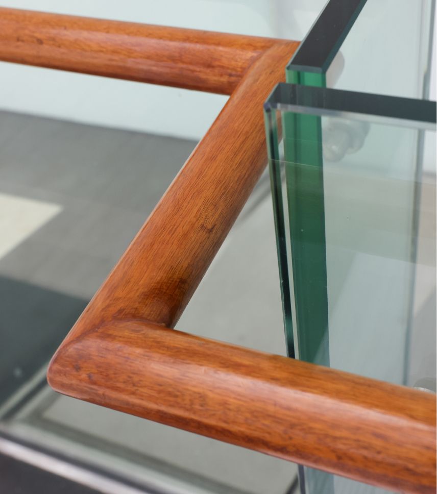 Hand rails at Marina Bay Sands