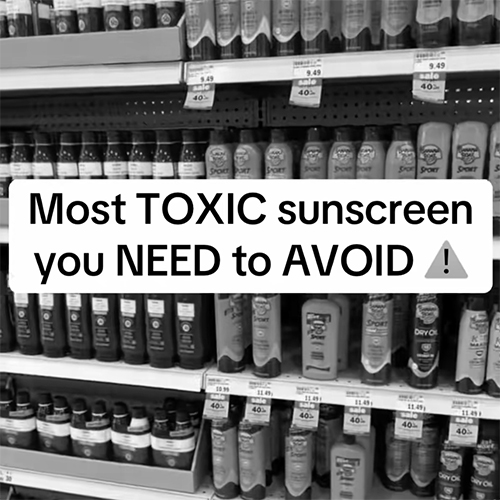 Chemical sunscreen