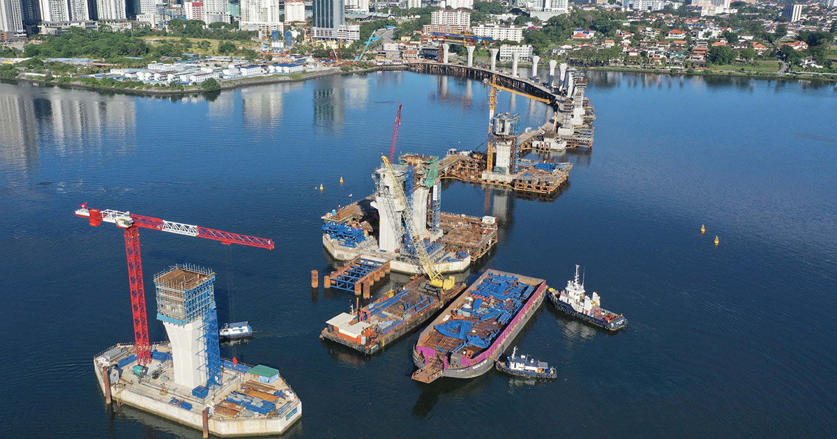 From Barges To Explosives How Singapore Is Building The RTS Link With From Barges To Explosives How Singapore Is Building The RTS Link With