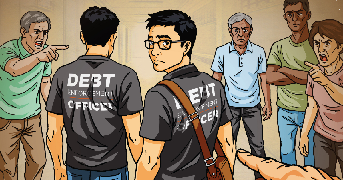 ‘Do I look like a gangster to you?’: Meet Singapore’s licensed debt collectors