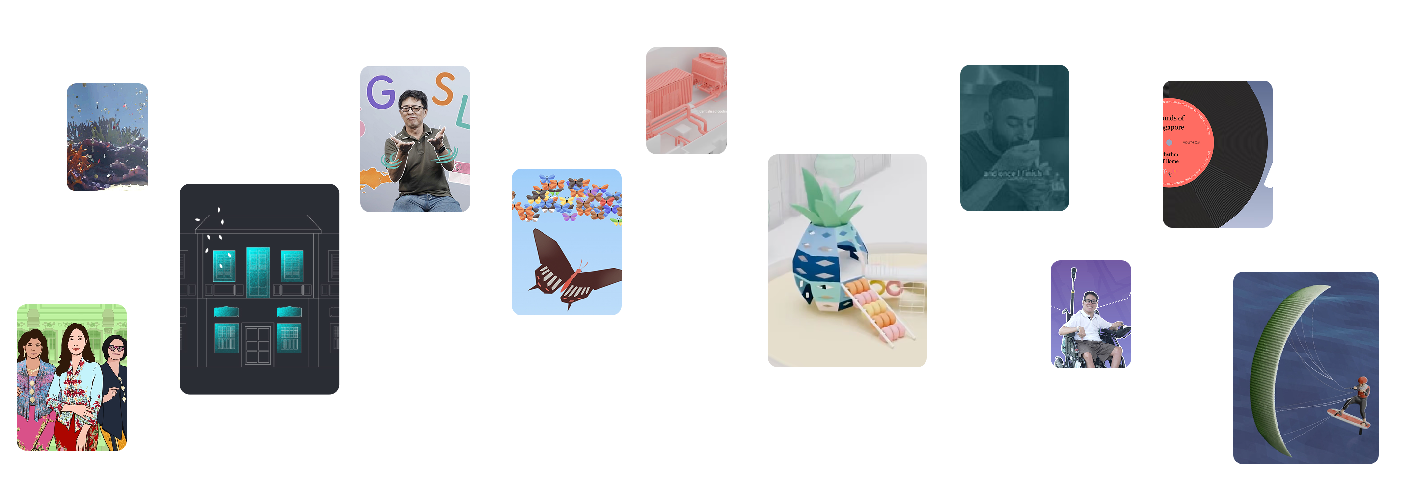 Images from various articles