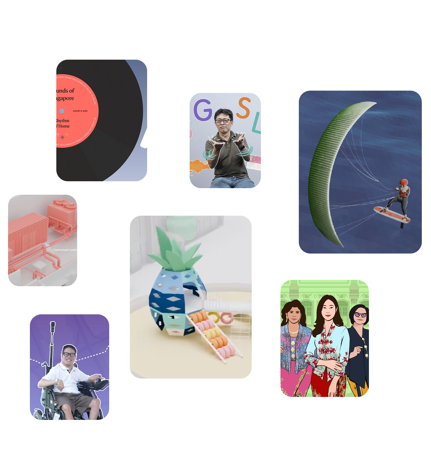 Images from various articles